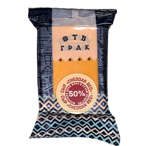 Сыр «Cheddar Red» 50%