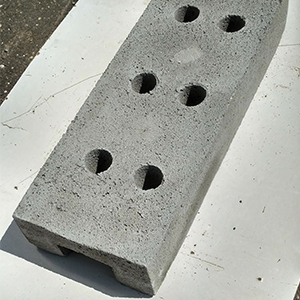 Блок бетонный для забора ограждения