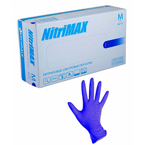 Перчатки нитриловые