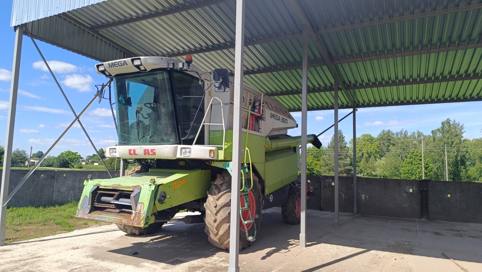 Зерноуборочный комбайн CLAAS MEGA 350, 2005 г.в.