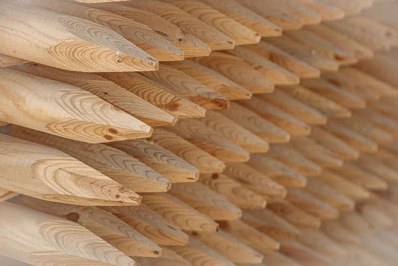 Оцилиндрованные колья