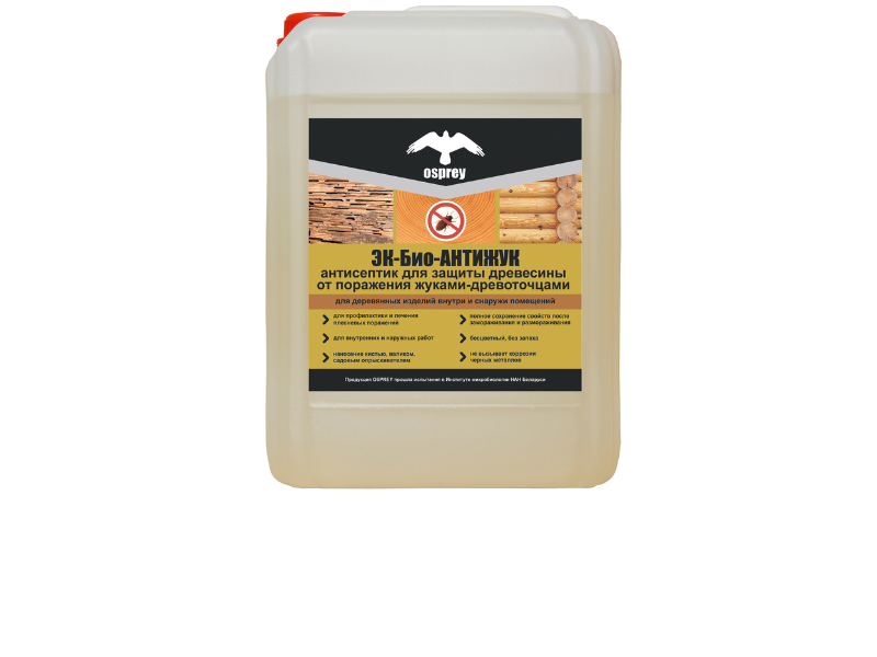 Антисептик для древесины «ЭК-БИО-АНТИЖУК»