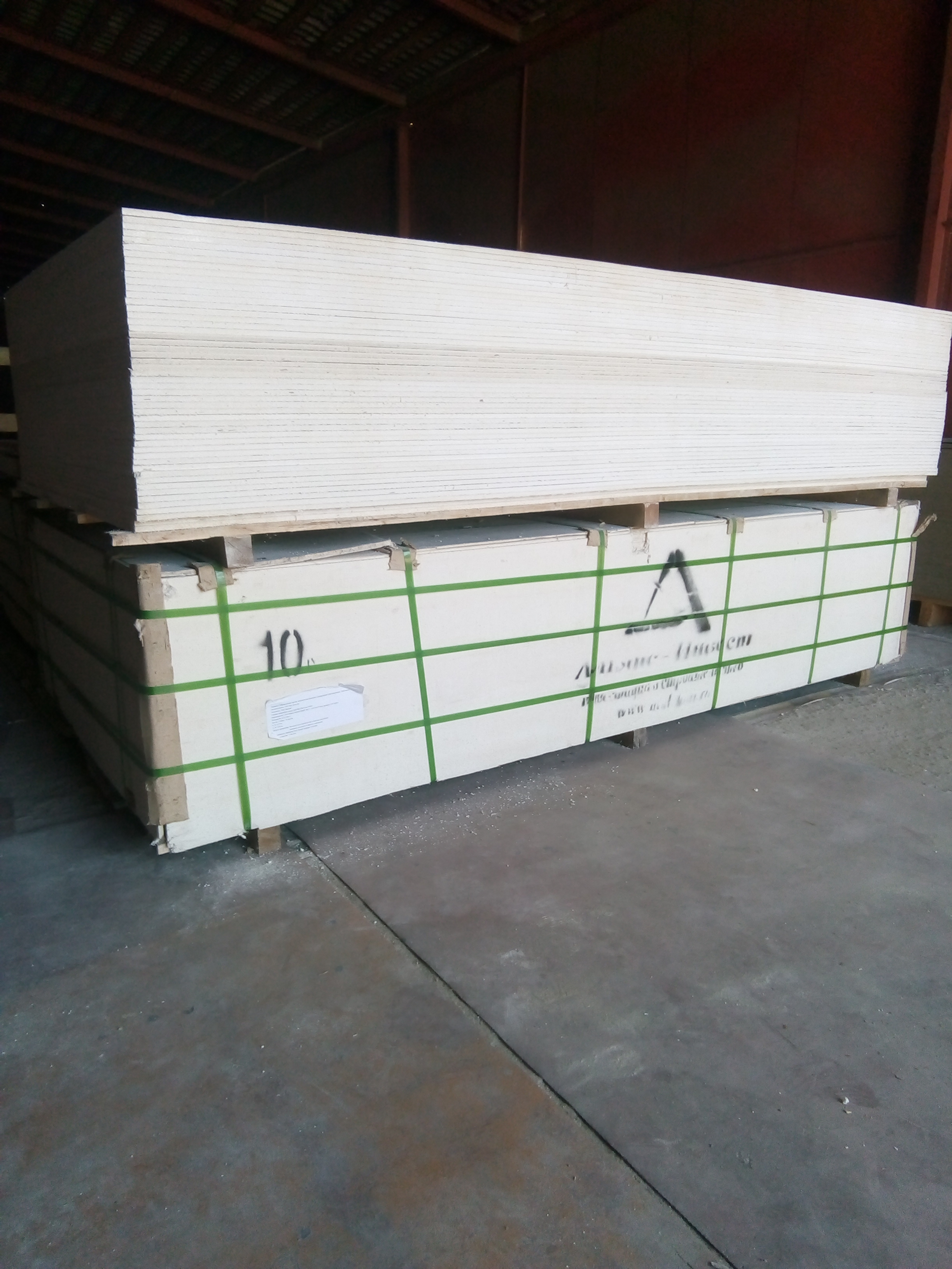 СМЛ стекломагниевый лист 10 мм толщиной (Премиум )