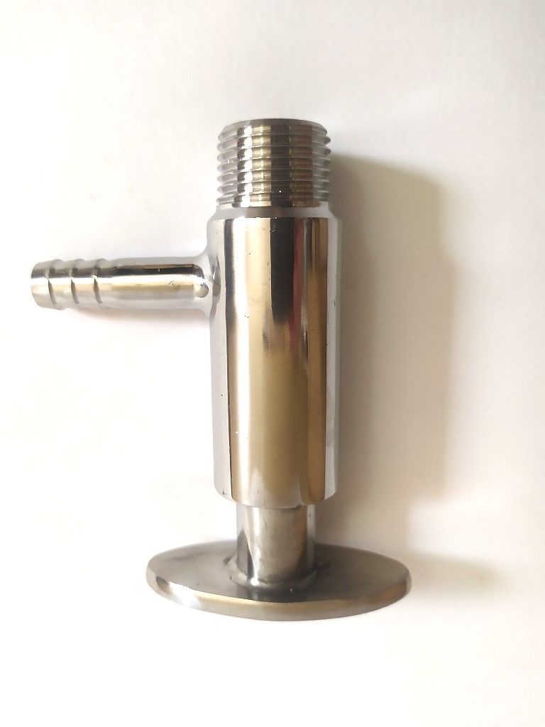 Кран для отбора проб (пробоотборник) нерж. 304, 1/2