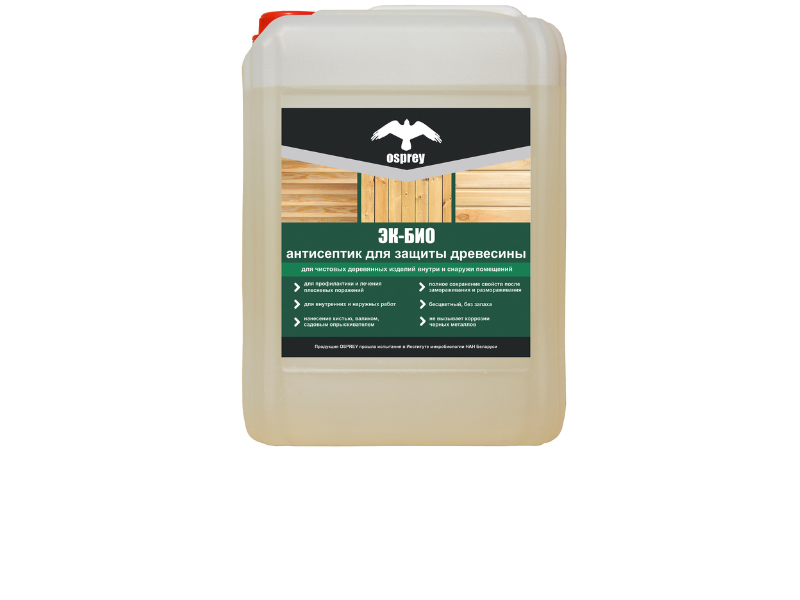 Пропитка для древесины для чистовых деревянных изделий «ЭК-БИО»
